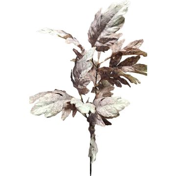 Deko Zweig Ahorn TUNDAKY, grau-grün-rosa, 100cm