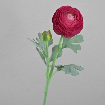 Ranunkel künstlich CADISS, pink, 50cm, Ø7,5cm