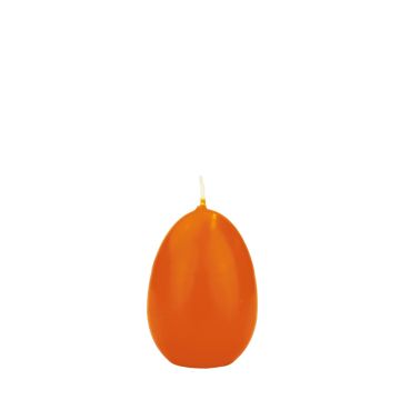 Eierkerze Kerzen Ostern LEONITA, orange, 6cm, 4,5cm, 7h - Made in Germany