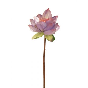 Kunstblume Teichrose LIEN, lila, 50cm