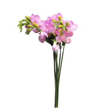 Künstlicher Freesien Bund MENGYAO, rosa, 45cm