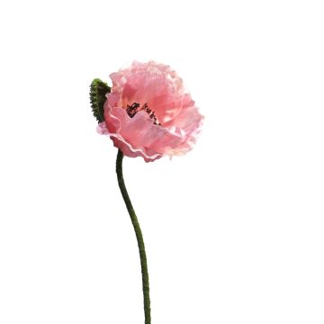 Kunstblume Mohnblume ANKANG, rosa, 70cm