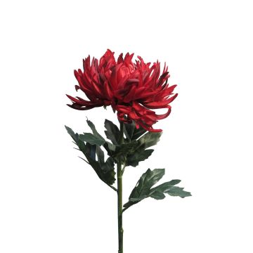 Kunstblume Chrysantheme LINGYUN, rot, 65cm