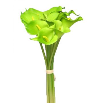 Künstlicher Blumenstrauß Calla SHINIAN, hellgrün, 35cm