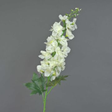 Kunstblume Rittersporn JINGMUO, weiß, 90cm, Ø12cm