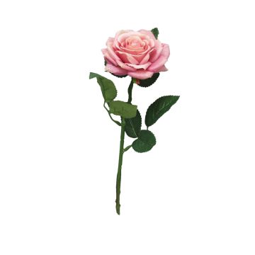 Künstliche Blume Rose YITIAN, altrosa, 30cm, Ø9cm