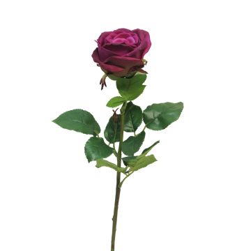 Künstliche Blume Rose JIANHUA, violett, 70cm, Ø11cm