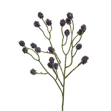Kunstblumen Zweig Große Sterndolde ZHENGWEI, violett, 70cm