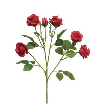 Kunstblumen Zweig Rose SHANZHA, pink, 70cm