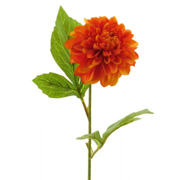 Künstliche Blume Dahlie WANRU, orange, 50cm