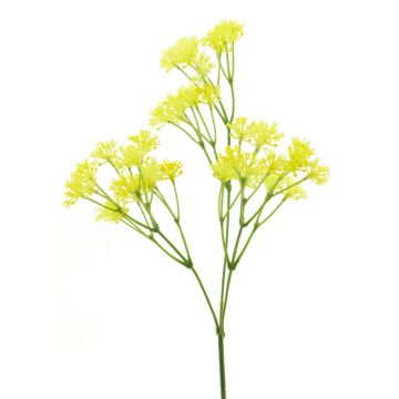 Deko Zweig Zaubernuss XUDAN mit Blüten, gelb, 65cm