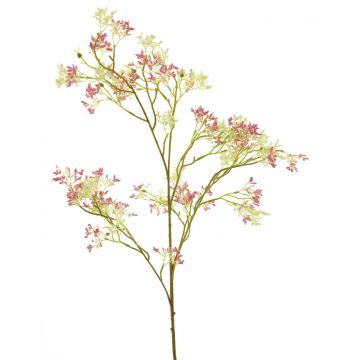 Kunstzweig Spierstrauch XIANMEI, Blüten, rosa-creme, 100cm