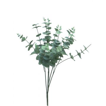 Kunstpflanze Eukalyptus FENYU, Steckstab, grün-weiß, 60cm