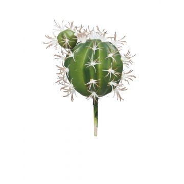 Deko Kaktus Schwiegermutterstuhl QINGYA auf Steckstab, grün, 15cm