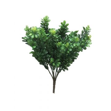 Kunstpflanze Myrte LIANAN mit Blüten, Steckstab, grün, 30cm