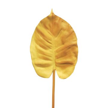 Kunstblatt Philodendron Scandens HUAYUAN, braun, 75cm