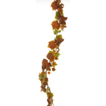 Kunstgirlande Weinrebe MEISU, braun-grün, 195cm
