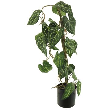 Kunstpflanze Gefleckte Efeutute SHUSU, grün, 65cm
