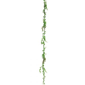 Kunstpflanzen Girlande Senecio YAJING, grün, 80cm