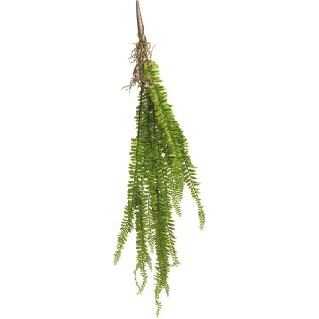 Kunstpflanze Boston Farn TINGLAN, Steckstab, Wurzeln, grün, 85cm