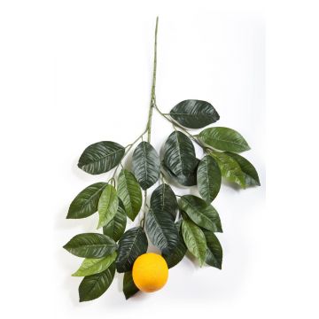 Kunst Orangenzweig ADRIANA mit Frucht, 60cm