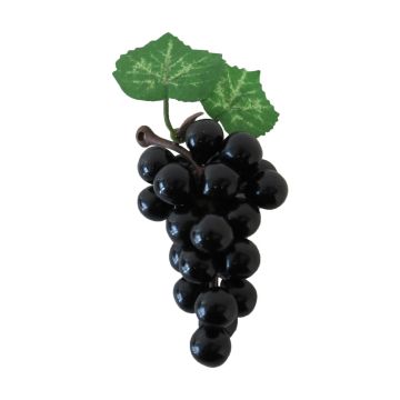 Künstliches Obst Weintrauben SHEBEI, schwarz