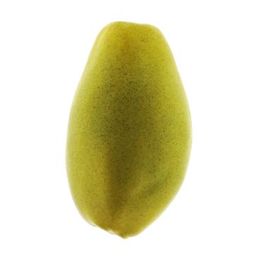 Künstliche Papayas SUHUAN, 3 Stück, grün, 17cm