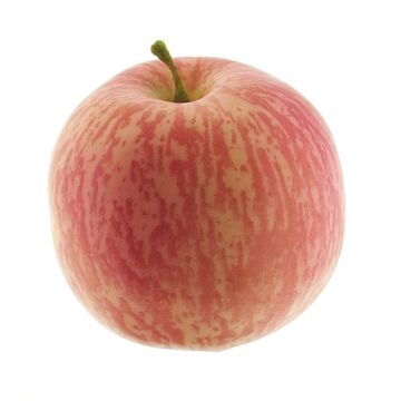 Künstliche Äpfel ANLUN, 6 Stück, rot-gelb, 9cm