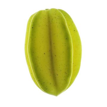 Künstliche Sternfrüchte ANYULIN, 6 Stück, grün-gelb, 11cm