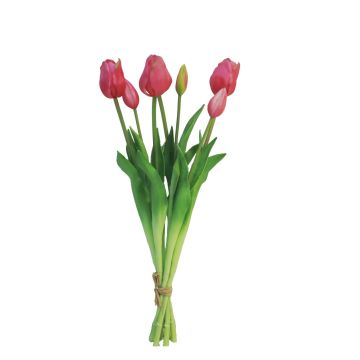 Künstlicher Tulpenstrauß LONA, pink, 45cm, Ø15cm