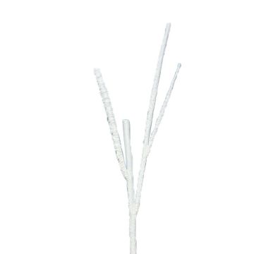 Künstlicher Zweig Korkenzieherweide JIAHELIN, weiß, 115cm
