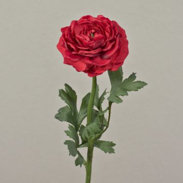 Kunstblume Ranunkel XINLING, rot, 55cm, Ø9,5cm