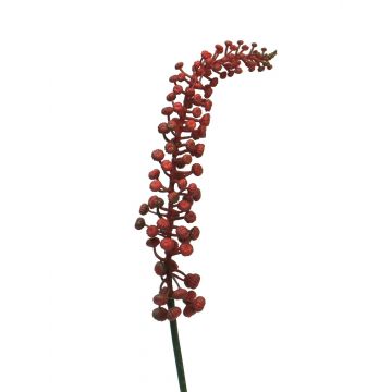 Kunstblume Spindelstrauch Blüte HAORAN, rot, 40cm