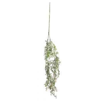 Deko Zweig Asparagus acutifolius CHENMU, grün-weiß, 100cm