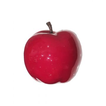 Dekoobst Apfel LINSHUO, glänzend-rot, 14cm