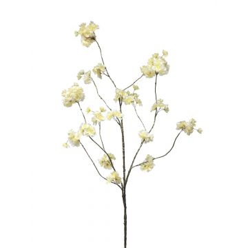 Kunstzweig Pflaume OUNALI mit Blüten, weiß, 125cm