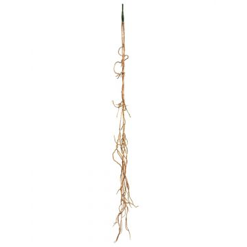Kunst Liane Philodendron Monstera Deliciosa QINXI, Steckstab, orange, 110cm