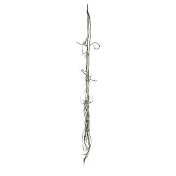 Kunst Liane Philodendron Monstera Deliciosa QINXI, Steckstab, schwarz, 110cm