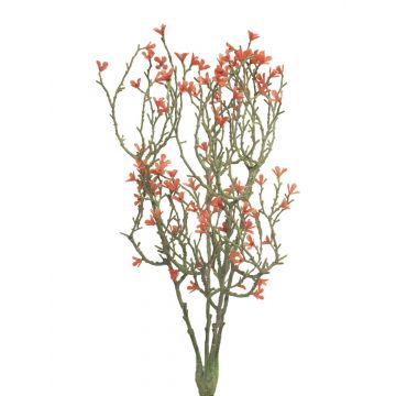 Dekoblume Kronenblume MANYAN auf Steckstab, rot, 45cm