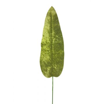 Samt Bananenblatt AOXUE, grün, 70cm