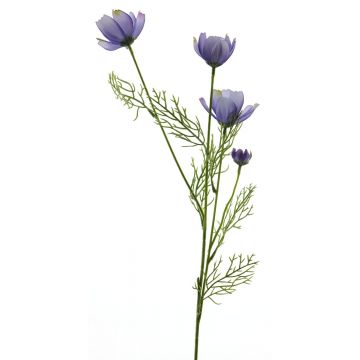Kunstblume Schmuckkörbchen ZHINIAN, blau-lila, 60cm
