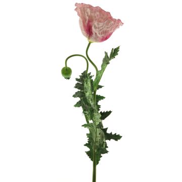 Dekoblume Mohnblume MIANCUI, rosa, 100cm