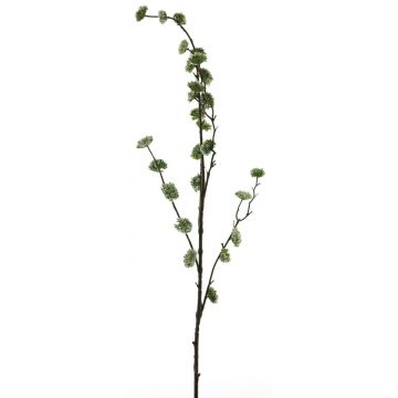 Kunstzweig Zaubernuss DEYONG mit Blüten, creme-grün, 90cm