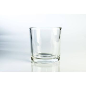 Pflanzgefäß aus Glas JOHN AIR, transparent, 14cm, Ø14cm