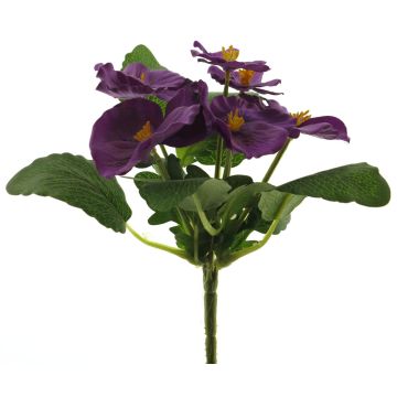 Deko Blume Stiefmütterchen FANGMU auf Steckstab, violett, 20cm