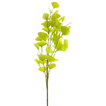 Künstlicher Zweig Ginkgo RUOMIN, gelb, 90cm