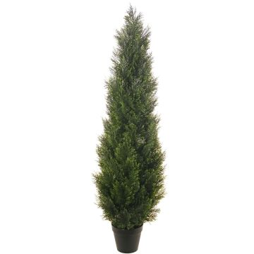 Künstliche Thuja ODINE im Dekotopf, crossdoor, grün, 150cm