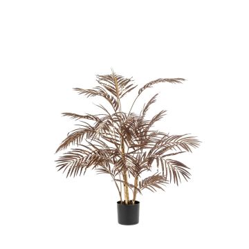 Kunstpalme Areca PARADISA, metallic-bronze, 105cm