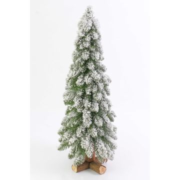 Künstlicher Christbaum MONTREAL, beschneit, weiß, 90cm, Ø35cm