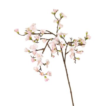 Kunst Apfelblütenzweig SADAKA mit Blüten, hellrosa, 100cm